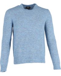 A.P.C. - A. P.C. Alpaca-Blend Lucas Sweater - Lyst