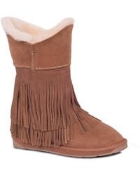 Cloud Nine - Classic Fringed Sheepskin Boot - Lyst