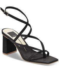 Dolce Vita - Paroo Leather Ankle Strap Heels - Lyst