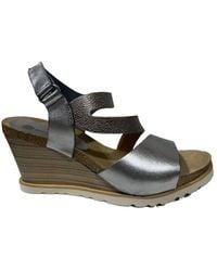 Eric Michael - Delaney Wedge Sandals - Lyst