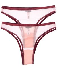 Cosabella - 2Pk Soire Confidence 2Tone Brazilian Minikini - Lyst
