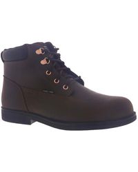 Skechers - Ravlas Steel Toe Slip Resistant Ankle Boots - Lyst