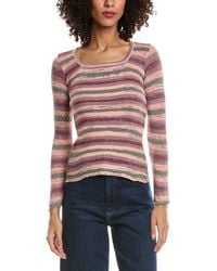 Madison Miles - Ribbed Top - Lyst