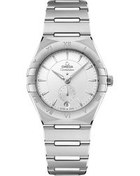 Omega - Constellation White Dial Watch - Lyst