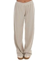 Things Between - Well Defined Striped Fleece Lounge Pants - Lyst