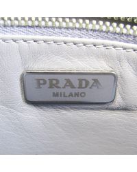 Prada - Saffiano Leather Clutch Bag (pre-owned) - Lyst