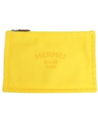 Hermès - Cotton Clutch Bag (pre-owned) - Lyst