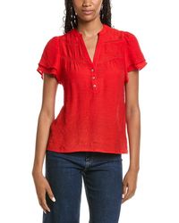 Nanette Lepore - Solid Blouse - Lyst