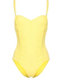 Ulla Johnson - Almira Maillot Limonite One Piece Swimsuit - Lyst