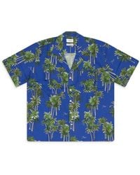 Rhude - Searsucker Hawaiian Button-Down Shirt - Lyst
