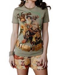 Rodeo Quincy - Vaya Con Dios Tee - Lyst