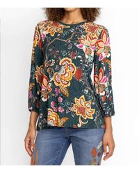 Johnny Was - Puff Sleeve Top - Lyst