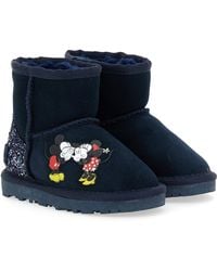 MOA - Mickey + Minnie Glitter Tab Winter Boots - Lyst