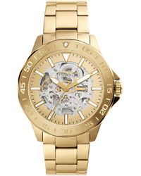 Fossil - Bannon Automatic, -tone Stainless Steel Watch - Lyst