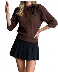 Thml - Cable Knit Sweater - Lyst