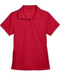 Harriton - Polyester Jersey Polo - Lyst