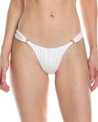 Monica Hansen - Beachwear Bond Girl Scrunch Bikini Bottom - Lyst