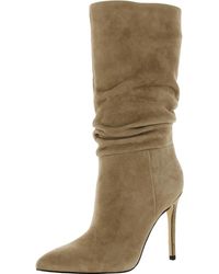 Marc Fisher - Romy Suede Pull On Mid-calf Boots - Lyst
