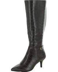 Charter Club - Cruelaa Faux Leather Tall Knee-high Boots - Lyst
