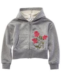 Splendid - Camellia Rose Zip Hoodie - Lyst