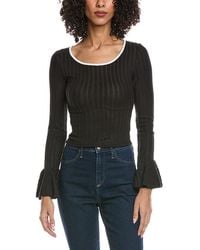 Madison Miles - Knit Top - Lyst