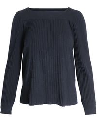 A.P.C. - A. P.c. Bateau Neck Ribbed Sweater - Lyst