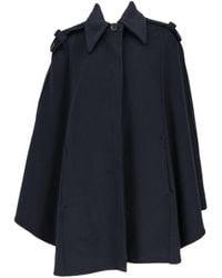 Isaia - Dark Coat - Lyst