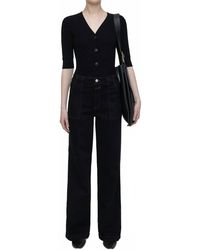 Closed - Aria Denim Wide Leg Jeans - Lyst