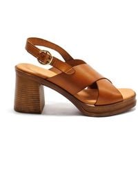 Eric Michael - Savannah Heeled Slingback Sandals - Lyst