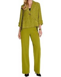 Joseph Ribkoff - Textured Notched Collar Swing Jacket - Lyst
