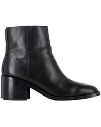 Loeffler Randall - Square-Toe Ankle Boots - Lyst