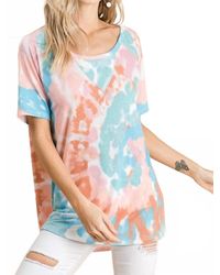 Bibi - Mint Tie Dye Top - Lyst