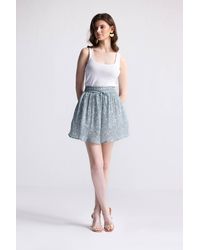 REISTOR - Drawstring Short Skirt - Lyst