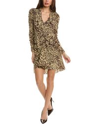 A.L.C. - Marcie Silk-blend Mini Dress - Lyst