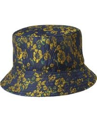 Kangol - Floral Jacquard Reversible Rain Bucket Hat - Lyst