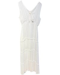 PAANI - Solid Maxi Dress - Lyst