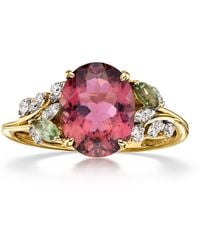 Ross-Simons - Tourmaline Ring With Tourmaline And Lab-Grown Diamonds - Lyst