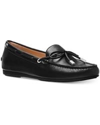 MICHAEL Michael Kors - Sutton Moc Leather Slip On Moccasins - Lyst