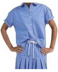 Arlo Mott - Clark Split Back Top - Lyst
