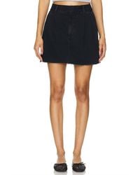 Agolde - Becker Denim Skirt - Lyst