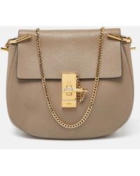 Chloé - Leather Medium Drew Shoulder Bag - Lyst