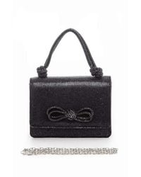 Fashnzfab - Full Stone Bot Iconic Top Handle Clutch - Lyst
