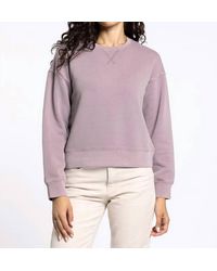 Thread & Supply - Serenity Fleece Crew Neck Sweatshirt - Lyst