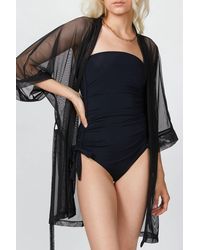 Beth Richards - Mesh Kimono - Lyst