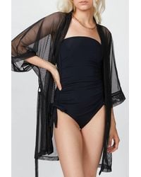 Beth Richards - Mesh Kimono - Lyst