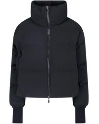 Herno - Cropped Puffer Jacket - Lyst