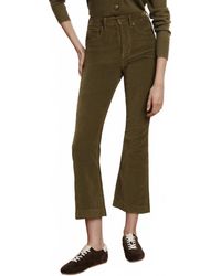Veronica Beard - Carson Ankle Flare Corduroy Pant - Lyst