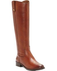 INC - Fawne Leather Knee-High Riding Boots - Lyst