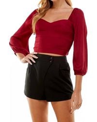 TCEC - Sweetheart Crop Top - Lyst