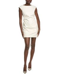 Kenneth Cole - Ruched Solid Mini Dress - Lyst